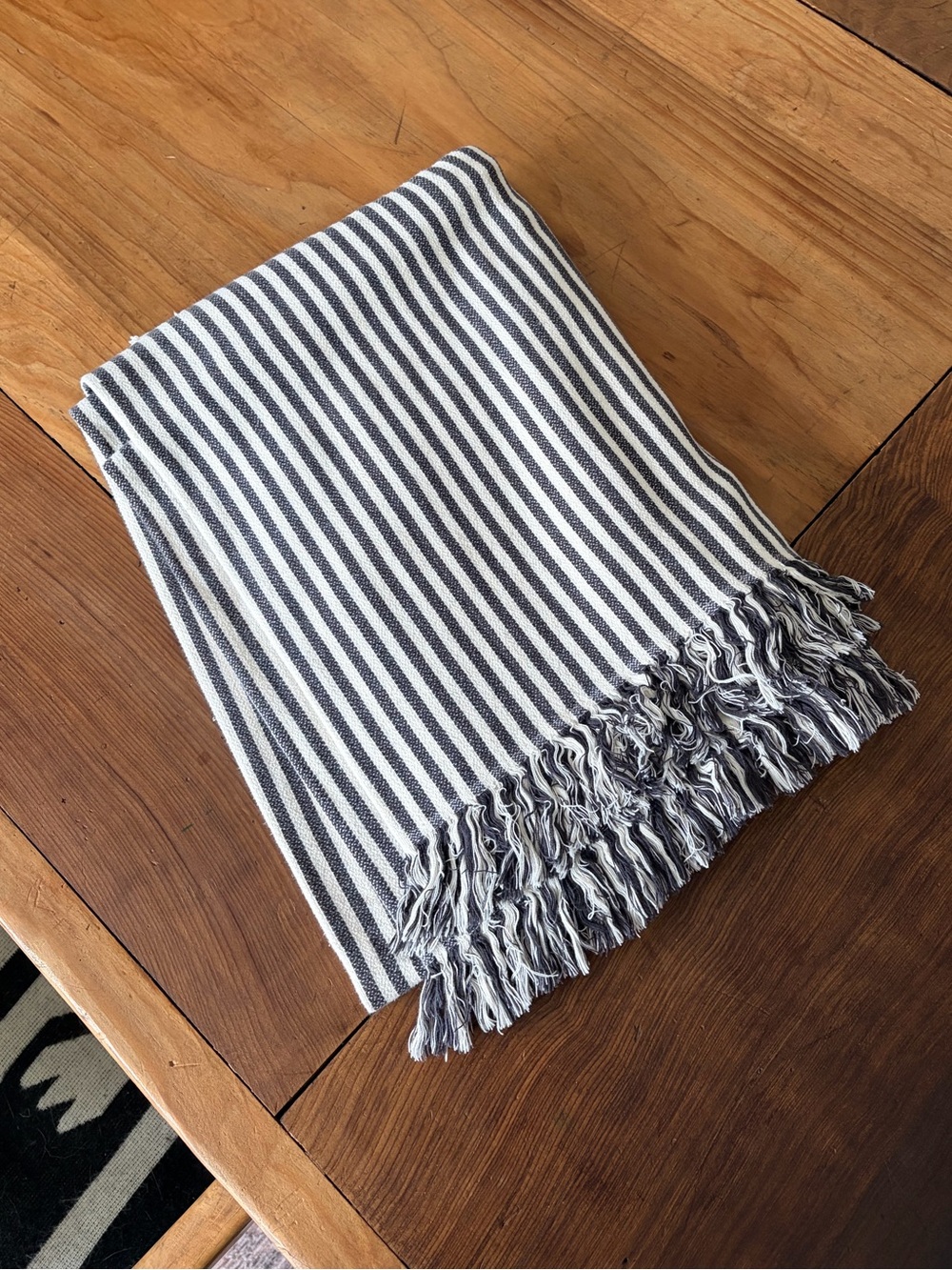 STRIPED BLANKET - Picture 2 of 4